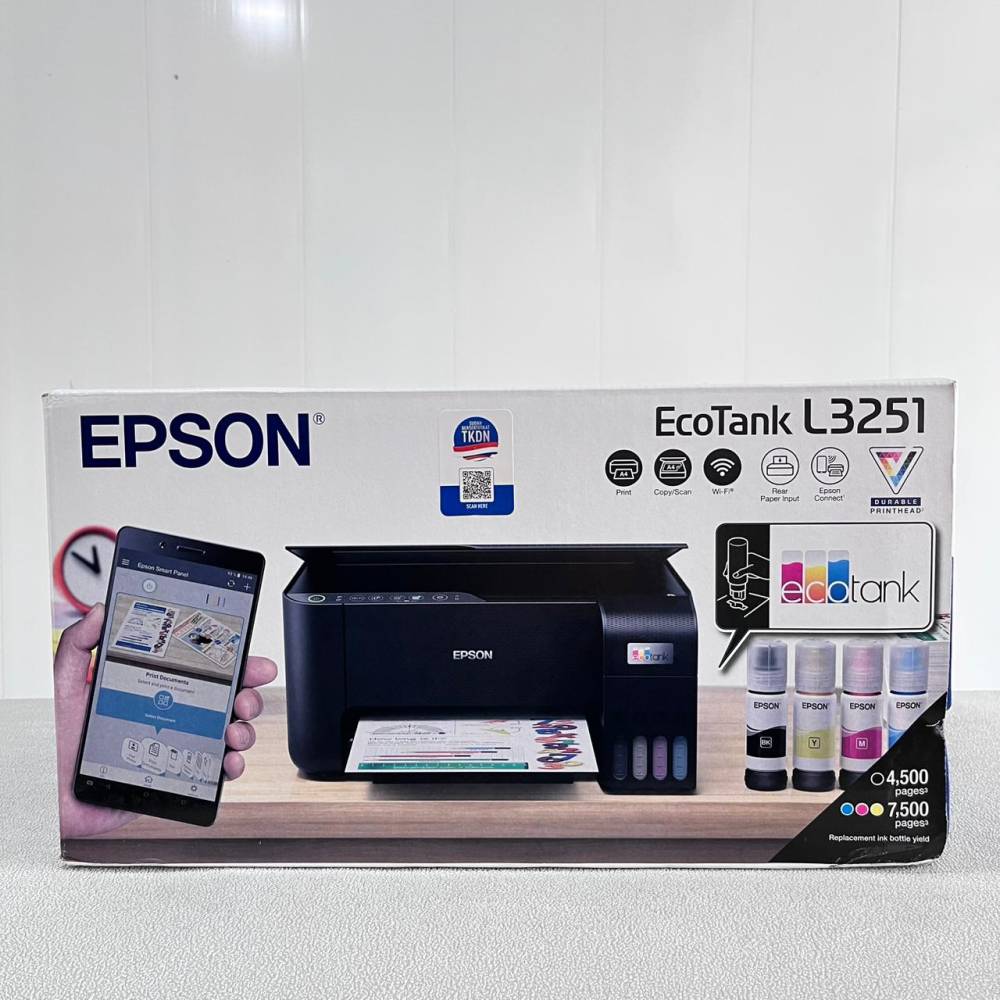 PRINTER EPSON L3251 NEW 3IN1 ( print, scan & copy + WIFI )